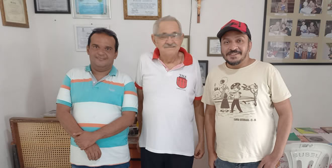 José Vanderli, Adauto Guerra, Claudson Faustino